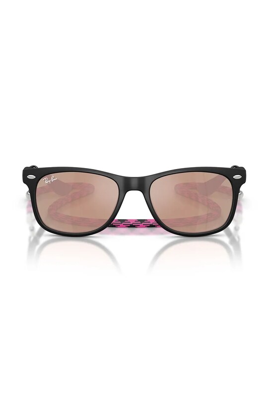 Детские солнцезащитные очки Ray-Ban Junior New Wayfarer 0RJ9052S чёрный AA00