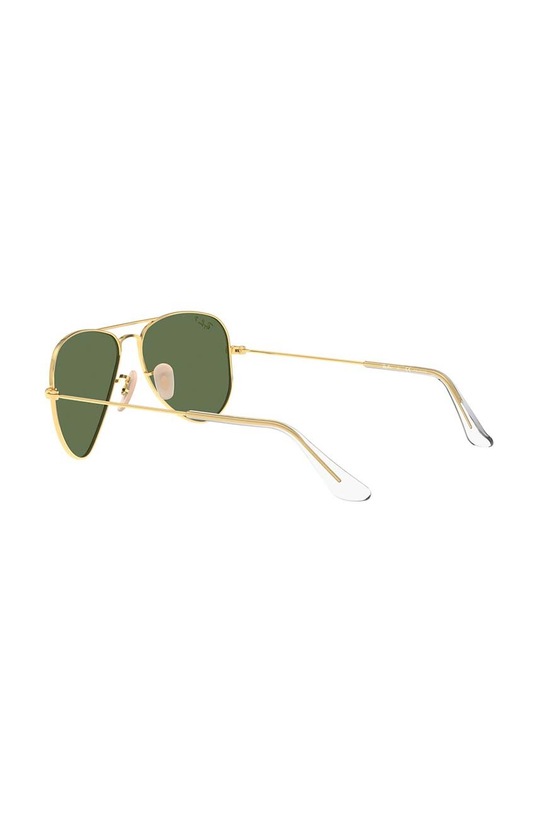 Ray-Ban okulary przeciwsłoneczne dziecięce JUNIOR AVIATOR 0RJ9506S.Polarized zielony