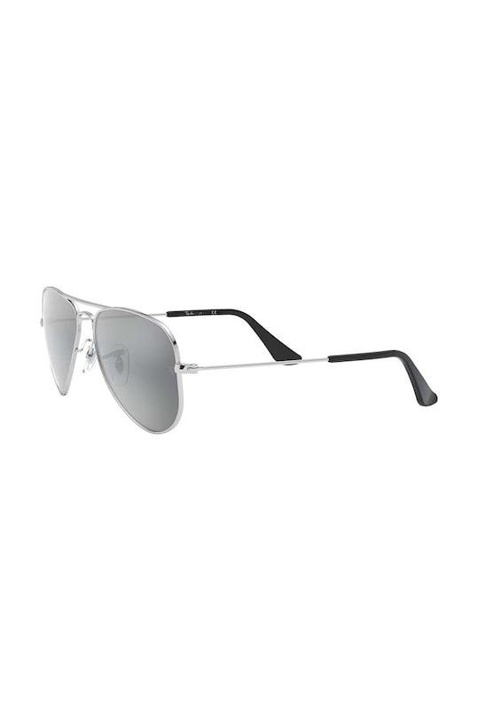 Мальчик Детские солнцезащитные очки Ray-Ban Junior Aviator 0RJ9506S.Lustrzane серый