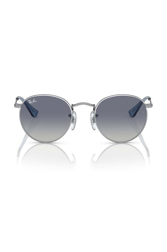 Ray-Ban okulary przeciwsłoneczne dziecięce JUNIOR ROUND 0RJ9547S niebieski AA00