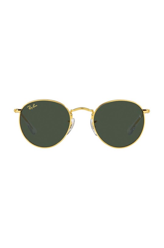 Ray-Ban okulary przeciwsłoneczne dziecięce JUNIOR ROUND 0RJ9547S zielony AA00