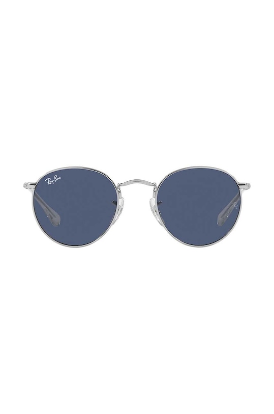Ray-Ban okulary przeciwsłoneczne dziecięce JUNIOR ROUND 0RJ9547S niebieski AA00