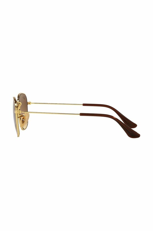 Ray-Ban okulary przeciwsłoneczne dziecięce JUNIOR FRANK brązowy 0RJ9557S