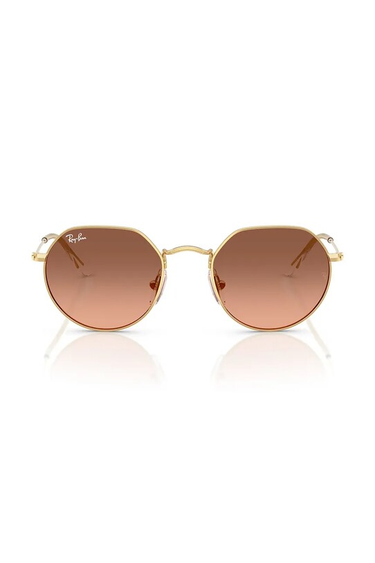 Дитячі сонцезахисні окуляри Ray-Ban Junior Jack 0RJ9565S коричневий AA00