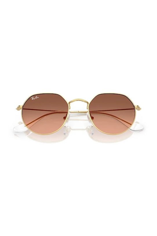 Ray-Ban okulary przeciwsłoneczne dziecięce Junior Jack 0RJ9565S brązowy