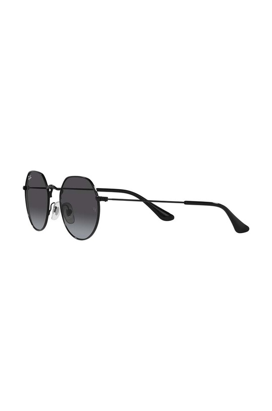 Chłopiec Ray-Ban okulary przeciwsłoneczne dziecięce JUNIOR JACK 0RJ9565S czarny