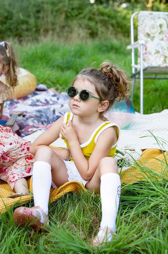 Ki ET LA occhiali da sole per bambini verde WOAM.4.6