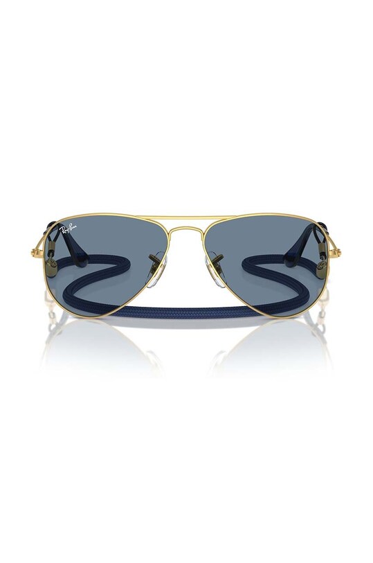 Дитячі сонцезахисні окуляри Ray-Ban JUNIOR AVIATOR 0RJ9506S.PPYH блакитний AA00