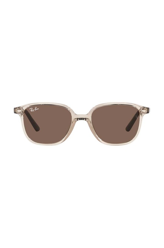 Ray-Ban okulary przeciwsłoneczne dziecięce JUNIOR LEONARD 0RJ9093S brązowy AA00
