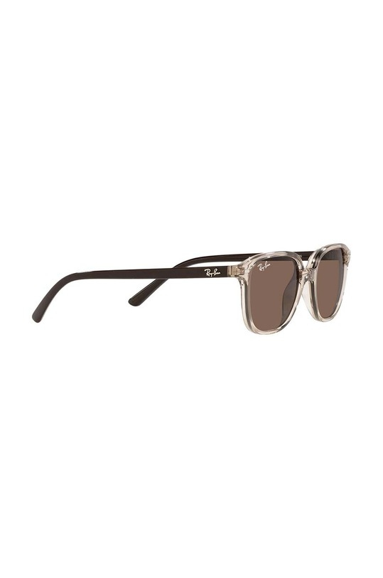 Ray-Ban okulary przeciwsłoneczne dziecięce JUNIOR LEONARD 0RJ9093S brązowy