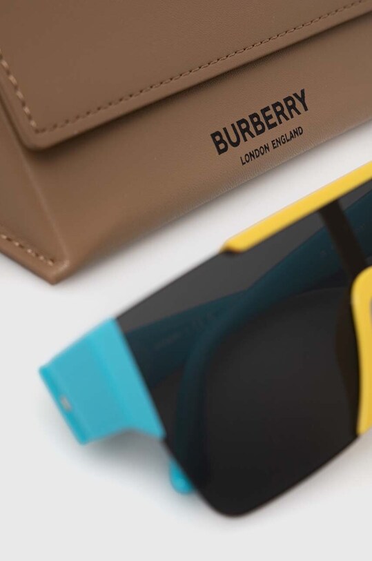 Dětské sluneční brýle Burberry tyrkysová 0JB4387