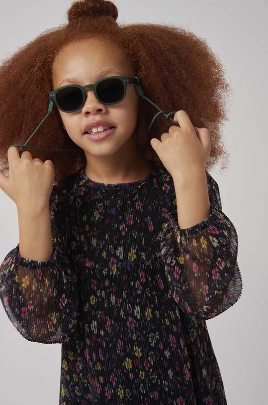 IZIPIZI okulary przeciwsłoneczne dziecięce JUNIOR SUN #c zielony JSLMSC