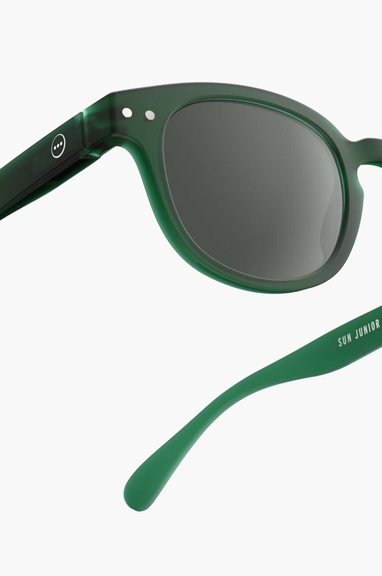 IZIPIZI okulary przeciwsłoneczne dziecięce JUNIOR SUN #c zielony JSLMSC