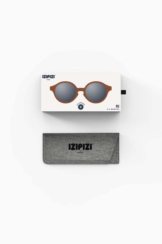 IZIPIZI okulary przeciwsłoneczne dziecięce BABY #d BABY012A brązowy