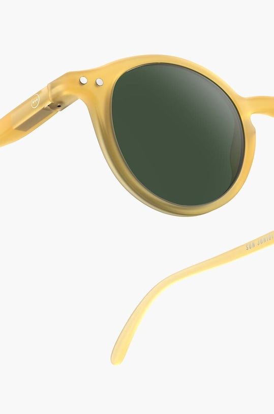 IZIPIZI okulary przeciwsłoneczne dziecięce JUNIOR SUN #d żółty JSLMSD