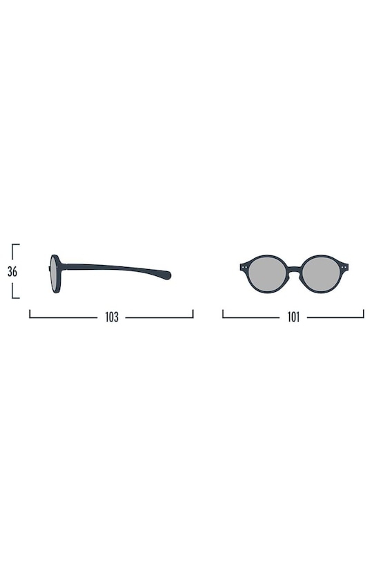 IZIPIZI ochelari de soare copii BABY #c BABYC