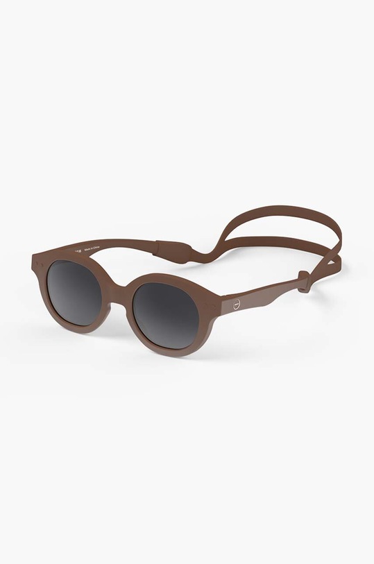 IZIPIZI okulary przeciwsłoneczne dziecięce BABY #c Gift Box brązowy BABYC