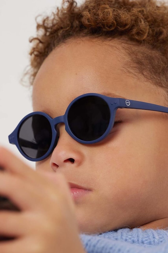 IZIPIZI okulary przeciwsłoneczne dziecięce KIDS #d Gift Box granatowy KIDS1236A
