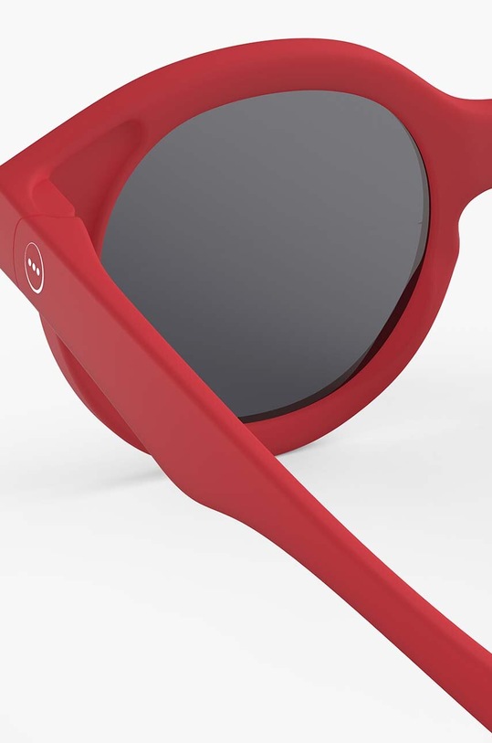 IZIPIZI okulary przeciwsłoneczne dziecięce KIDS PLUS #c czerwony KIDSPC