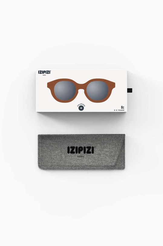 IZIPIZI okulary przeciwsłoneczne dziecięce KIDS PLUS #c KIDSPC brązowy