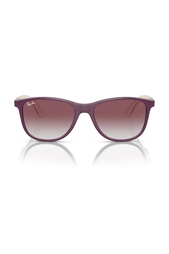 Ray-Ban okulary przeciwsłoneczne dziecięce 0RJ9077S.71348G fioletowy AA00