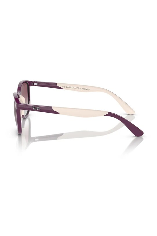 Chłopiec Ray-Ban okulary przeciwsłoneczne dziecięce 0RJ9077S.71348G fioletowy