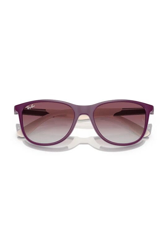 Ray-Ban okulary przeciwsłoneczne dziecięce 0RJ9077S.71348G fioletowy