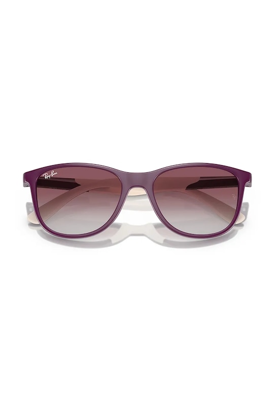 Ray-Ban okulary przeciwsłoneczne dziecięce 0RJ9077S.71348G fioletowy