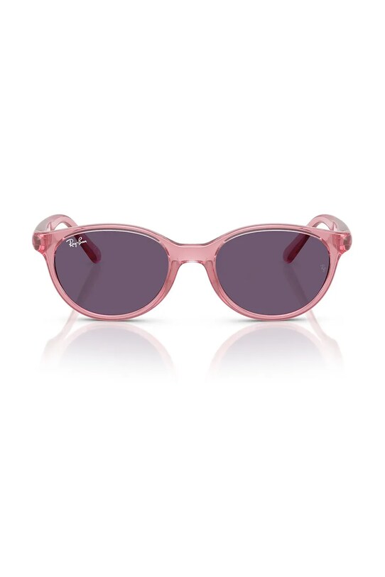 Ray-Ban ochelari de soare copii 0RJ9080S roz AA00
