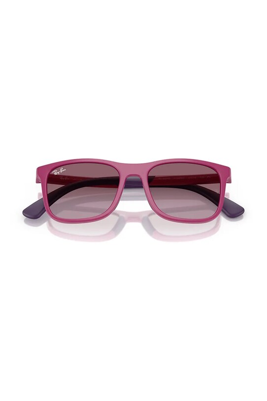 Ray-Ban okulary przeciwsłoneczne dziecięce 0RJ9084S fioletowy