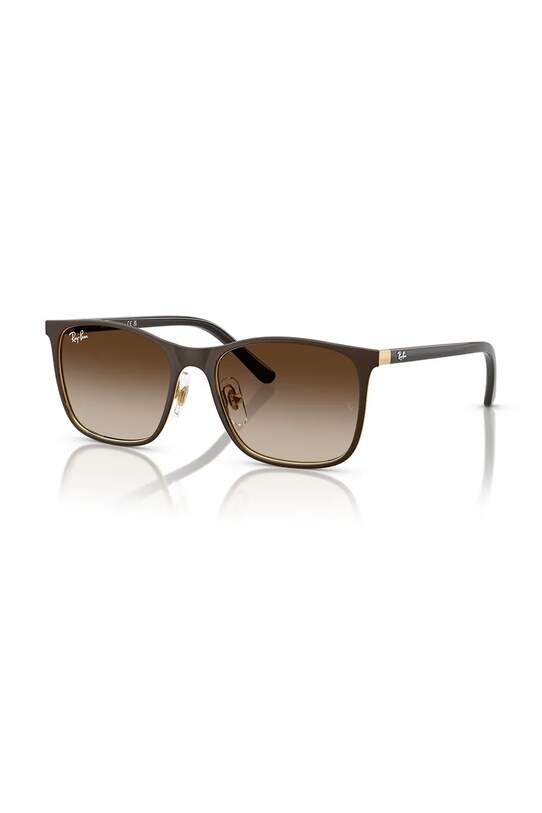 Ray-Ban okulary przeciwsłoneczne dziecięce brązowy 0RJ9551S