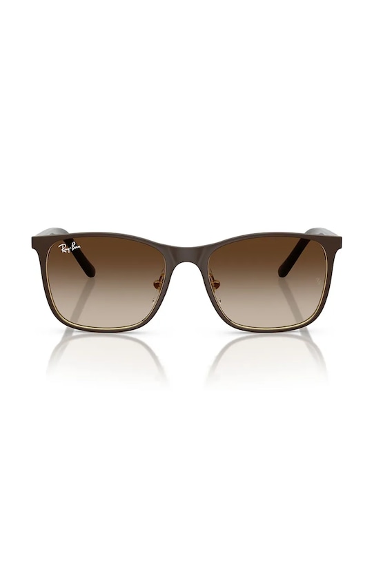 Ray-Ban okulary przeciwsłoneczne dziecięce 0RJ9551S brązowy AA00