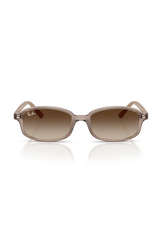 Ray-Ban okulary przeciwsłoneczne dziecięce 0RJ9132S brązowy AA00