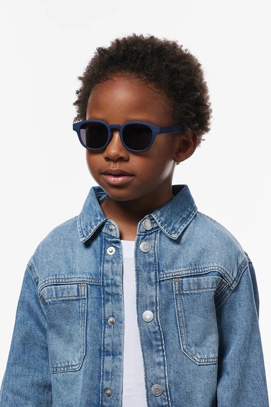 IZIPIZI okulary przeciwsłoneczne dziecięce KIDS #c granatowy KDS2200301X00