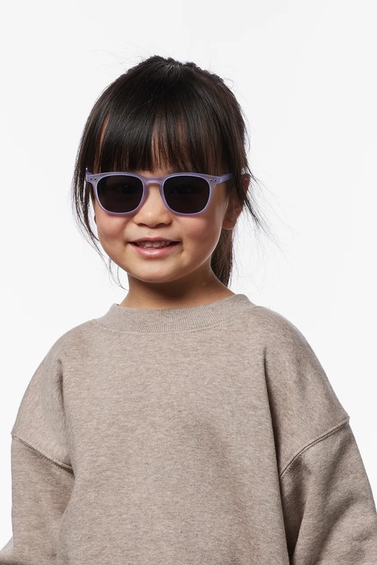 IZIPIZI okulary przeciwsłoneczne dziecięce KIDS #e fioletowy KDS2428901X00
