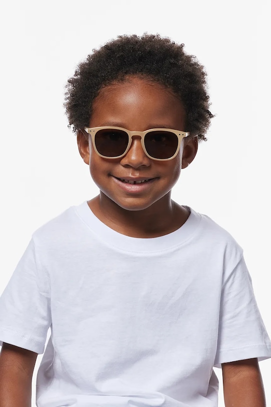 IZIPIZI okulary przeciwsłoneczne dziecięce KIDS #e beżowy KDS2428601X00