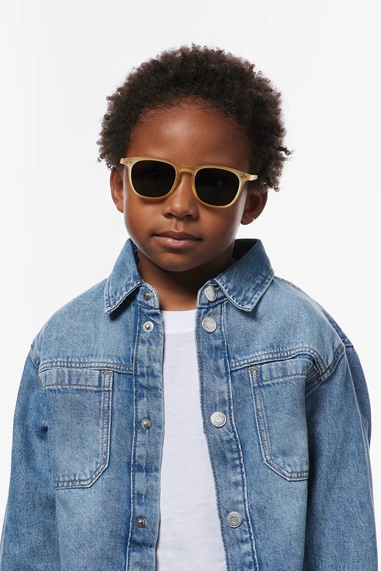 IZIPIZI okulary przeciwsłoneczne dziecięce KIDS żółty KDS2413501X00