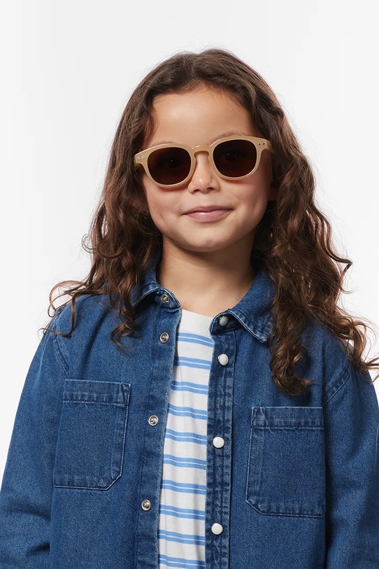 IZIPIZI okulary przeciwsłoneczne dziecięce KIDS #c beżowy KDS2228602X00
