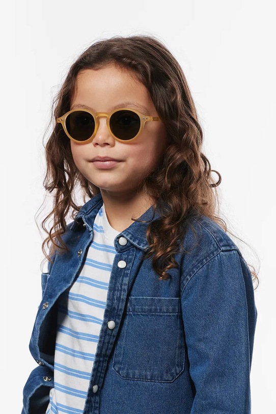 IZIPIZI okulary przeciwsłoneczne dziecięce KIDS żółty KDS2313502X00