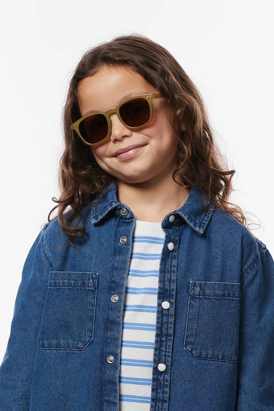 IZIPIZI okulary przeciwsłoneczne dziecięce KIDS #e zielony KDS2428802X00