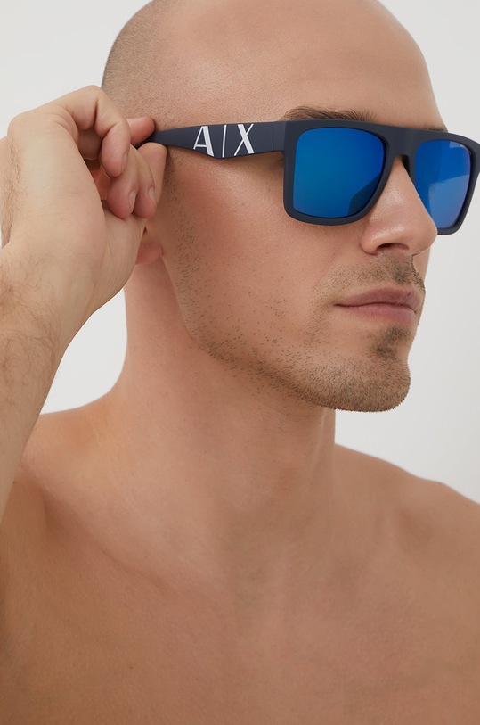 Сонцезахисні окуляри Armani Exchange блакитний 0AX4113S