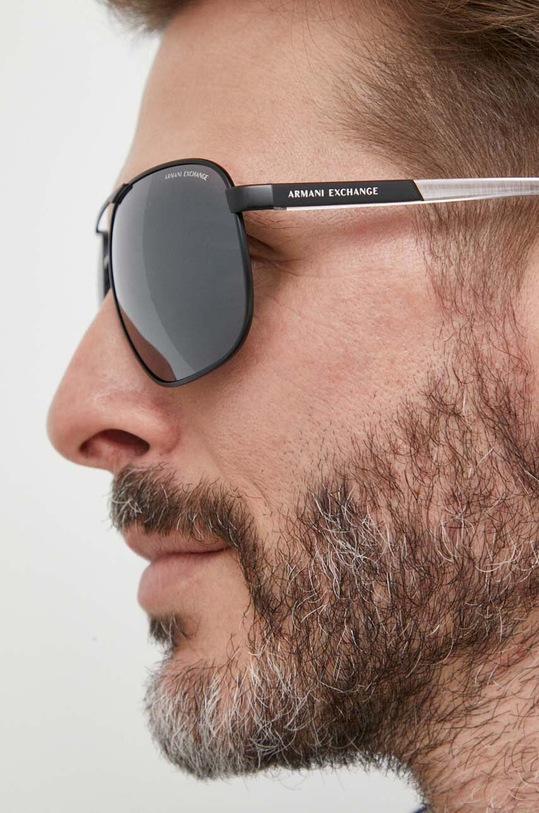 Sluneční brýle Armani Exchange černá 0AX2040S.60006G