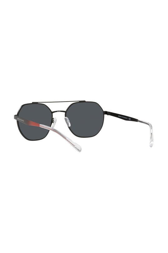 Armani Exchange okulary przeciwsłoneczne 0AX2041S czarny