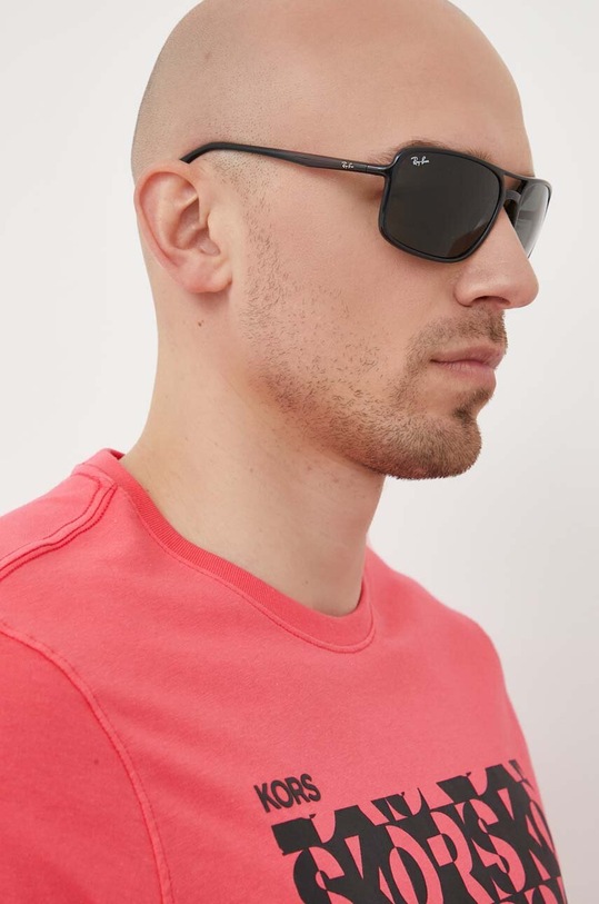 Ray-Ban ochelari de soare negru 0RB4375