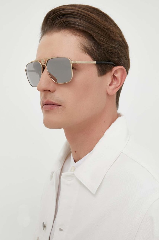 Versace okulary przeciwsłoneczne złoty 0VE2238