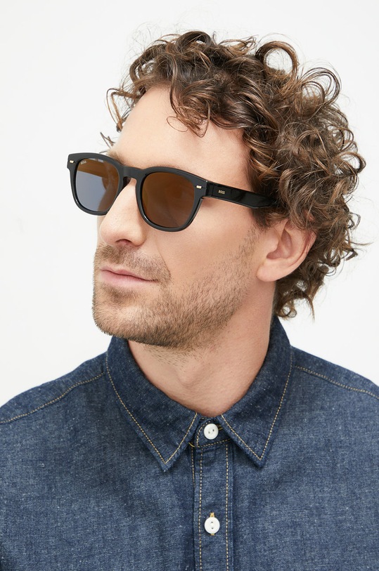 Sluneční brýle BOSS jednotná černá BOSS.1380/S