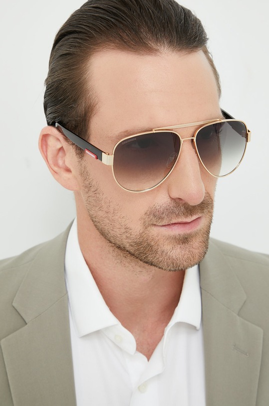 DSQUARED2 okulary przeciwsłoneczne gradientowa złoty D2.0002/S