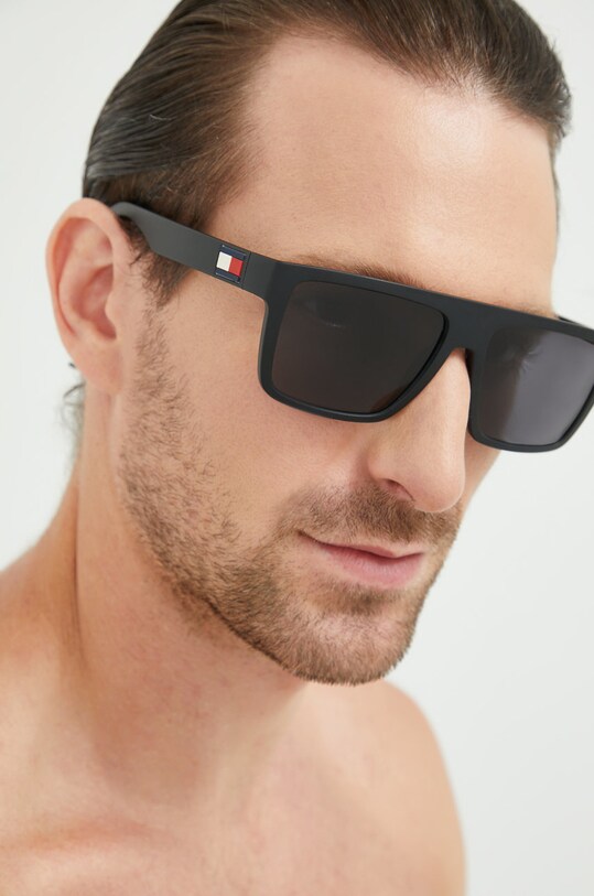 Tommy Hilfiger okulary przeciwsłoneczne fotochromowa czarny TH.1605/S