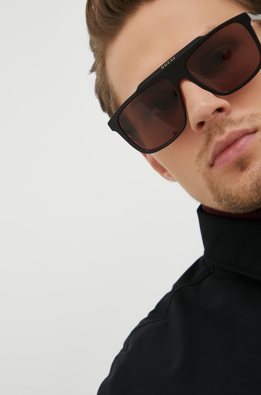 Akcesoria Gucci okulary przeciwsłoneczne GG1039S brązowy