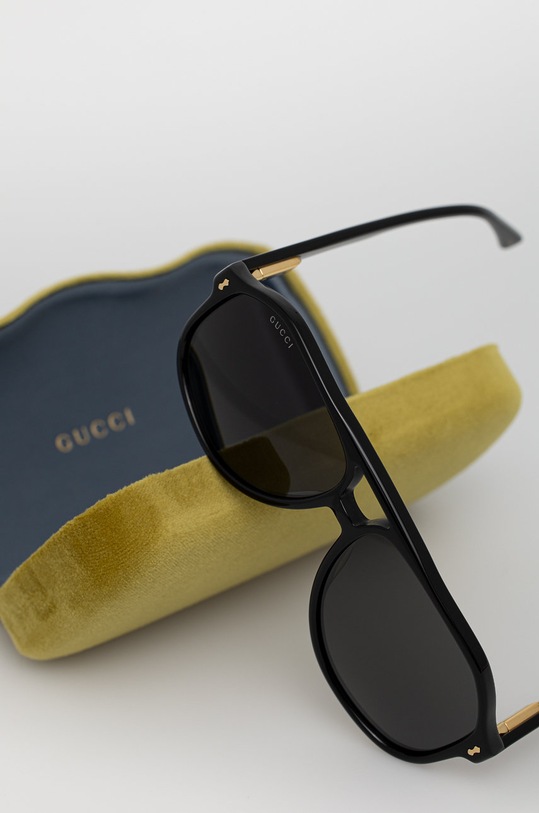 Gucci okulary przeciwsłoneczne czarny GG1042S